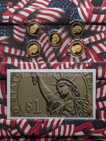 Presidential Dollar Collection in Gem Proof Condition