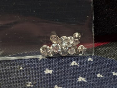Diamond Investment Lot - Bag of 0.58 Ct. of NICE Various Shaped Diamonds!!