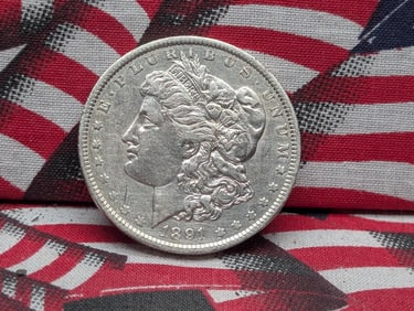 1891-O Morgan Silver Dollar