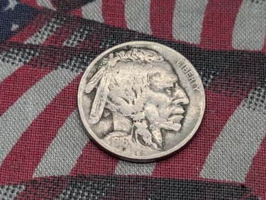 1916-S Indian Head Buffalo Nickel - GOOD