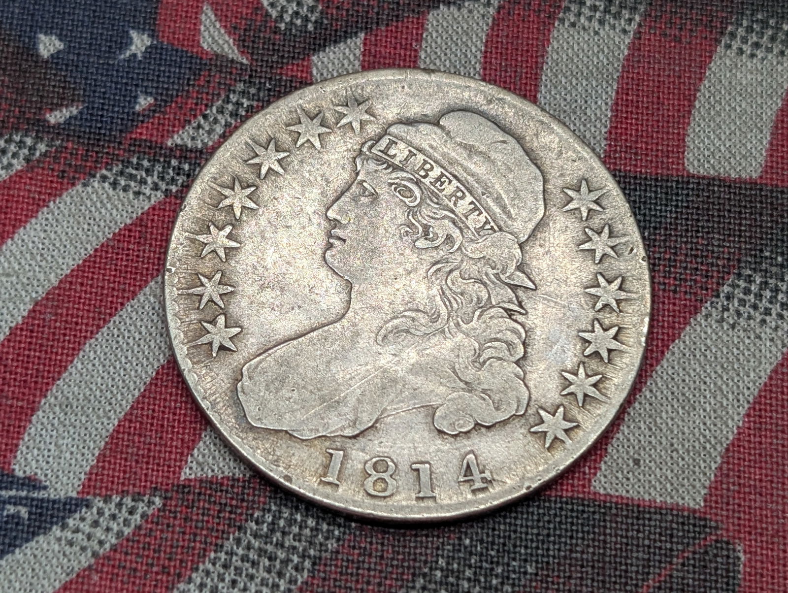 1814 Capped Bust Half Dollar (1 of 2)