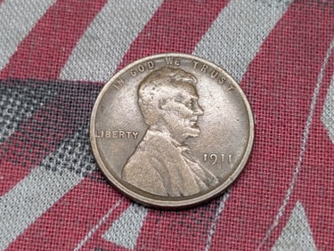 1911-S Lincoln Wheat Cent - FINE/VF