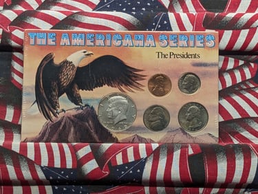 The Americana Series - The Presidents Coin Collection in Sealed Display - Includes a 40% Silver