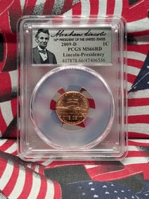 2009-D Lincoln Presidency Cent - PCGS MS66 RD
