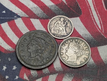 Grab Bag of Various Vintage U.S. Coins