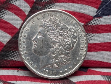 1890-S Morgan Silver Dollar