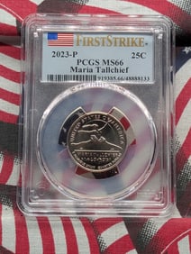 2023-P Maria Tallchief Quarter - PCGS MS66 - First Strike
