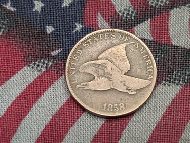 1858 Flying Eagle Cent