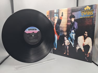 1985 Thompson Twins Here's To Future Days Vinyl Album - AL 8-8276