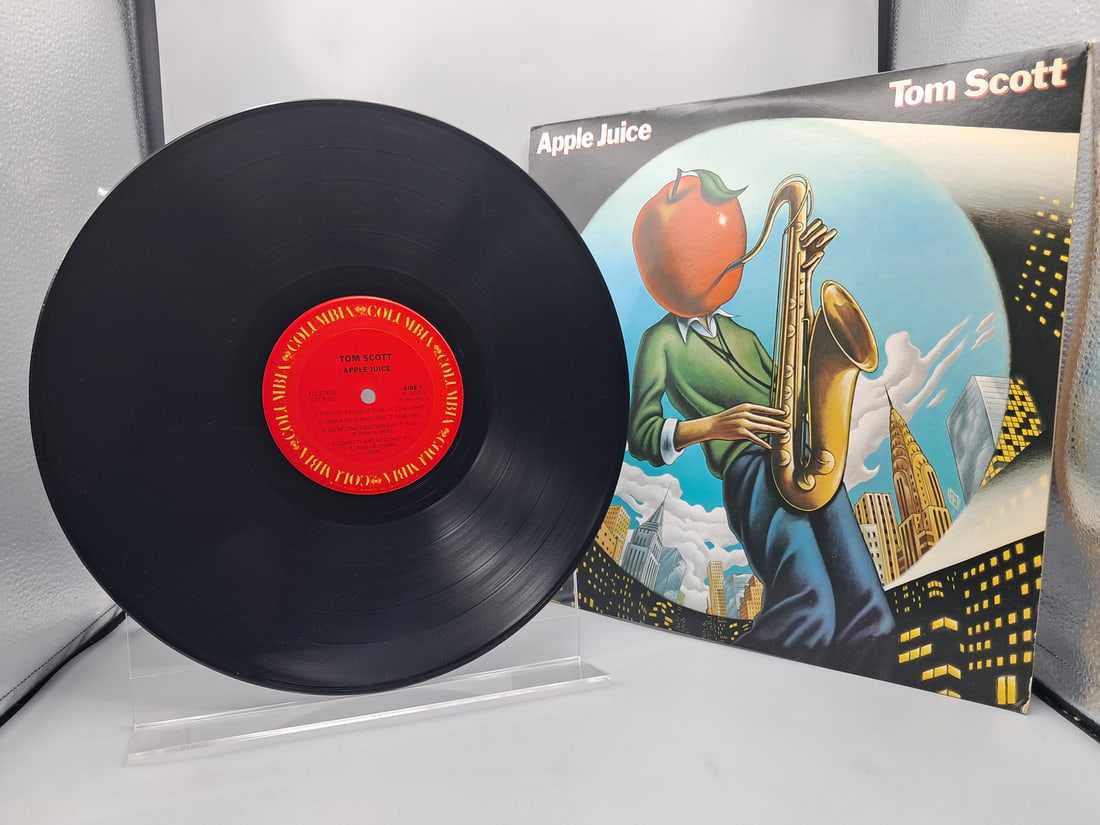 1981 Tom Scott Apple Juice Vinyl Album - FC 37419 (1 of 7)