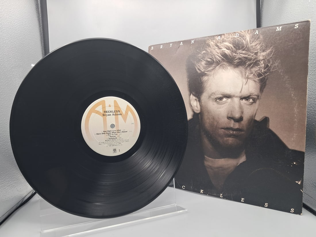 1984 Bryan Adams Reckless Vinyl Album - SP-5013 (1 of 8)