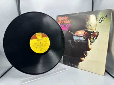 Unknown Release Date Stevie Wonder Music On My Mind Reissue Vinyl Album - T6-314S1