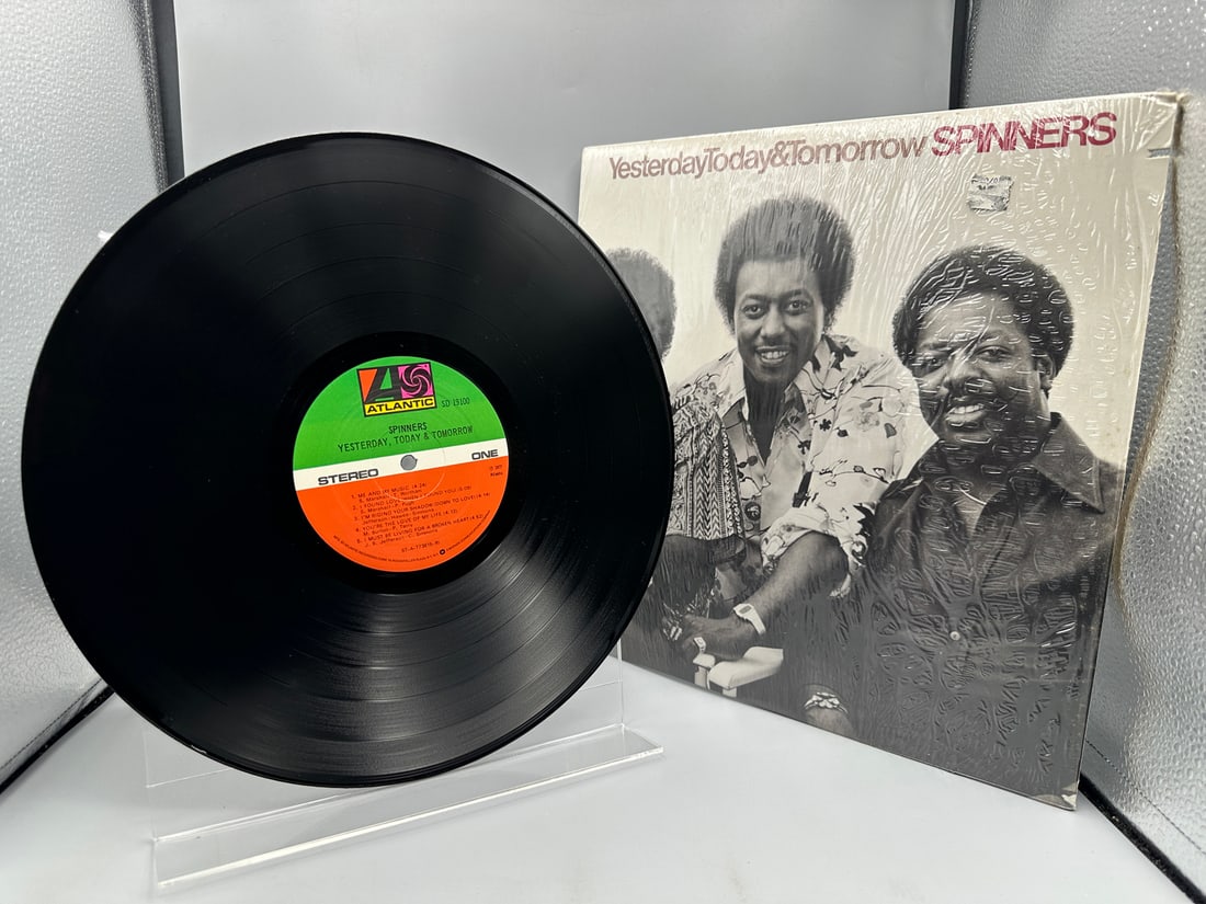 1977 The Spinners Yesterday, Today & Tomorrow Vinyl Album - SD 19100: 1977 The Spinners Yesterday, Today & Tomorrow Vinyl Album - SD 19100 - Records are untested by the auction house for play quality. All items are sold as is.