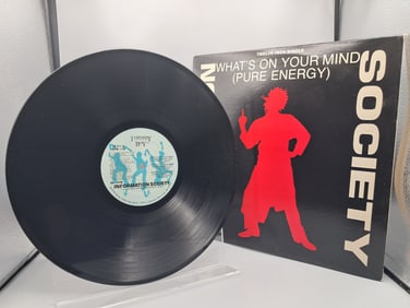 1988 Information Society What's On Your Mind (Pure Energy) 12" Single Vinyl Record - TB 911