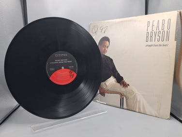 1984 Peabo Bryson Straight From The Heart Vinyl Album - 60362-1