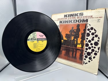 1965 Reprise Records The Kinks Kinkdom Vinyl Album - R 6184