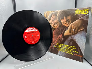 1966 Colgems The Monkees Self-Titled Debut Vinyl Album - COM-101