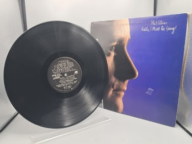 1982 Phil Collins Hello, I Must Be Going Club Edition Vinyl Album - 80035-1