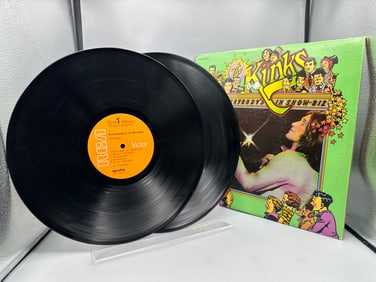 1972 RCA Victor The Kinks Everybody's in Show-Biz 2xLP Vinyl Album - VPS-6065-1 / BPRS-5178