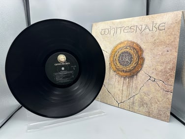 1987 Geffen Records Whitesnake Self-Titled Vinyl Album - GHS 24099