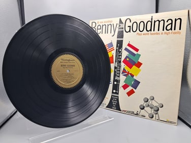 1958 Benny Goodman Plays World Favorites Vinyl Album - None