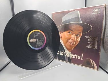 1959 Frank Sinatra This Is Sinatra Repress Vinyl Album - T-768