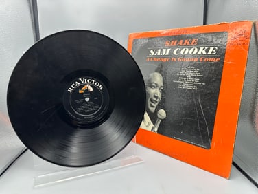 1965 RCA Victor Sam Cooke "Shake" / "A Change Is Gonna Come" Vinyl Album - LPM 3367