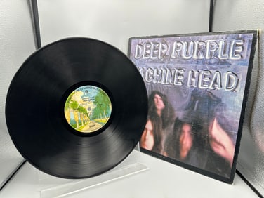 1974 Warner Bros. Records Deep Purple Machine Head Reissue Vinyl Album - BS 2607