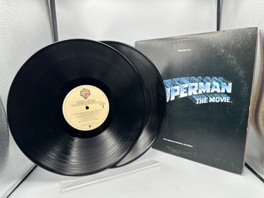 1978 Warner Bros. Records Superman The Movie Original Sound Track Double LP Vinyl Album - 2BSK 3257