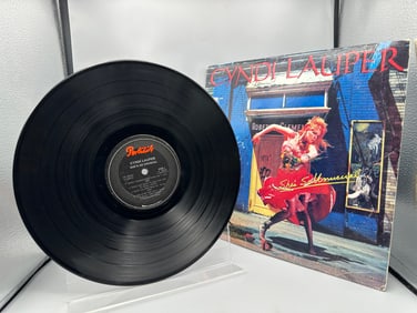 1983 Portrait/CBS Inc. Cyndi Lauper She's So Unusual Vinyl Album - FR 38930 / AL 38930