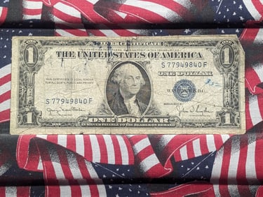 1935-D $1 Federal Reserve "Silver" Certificate