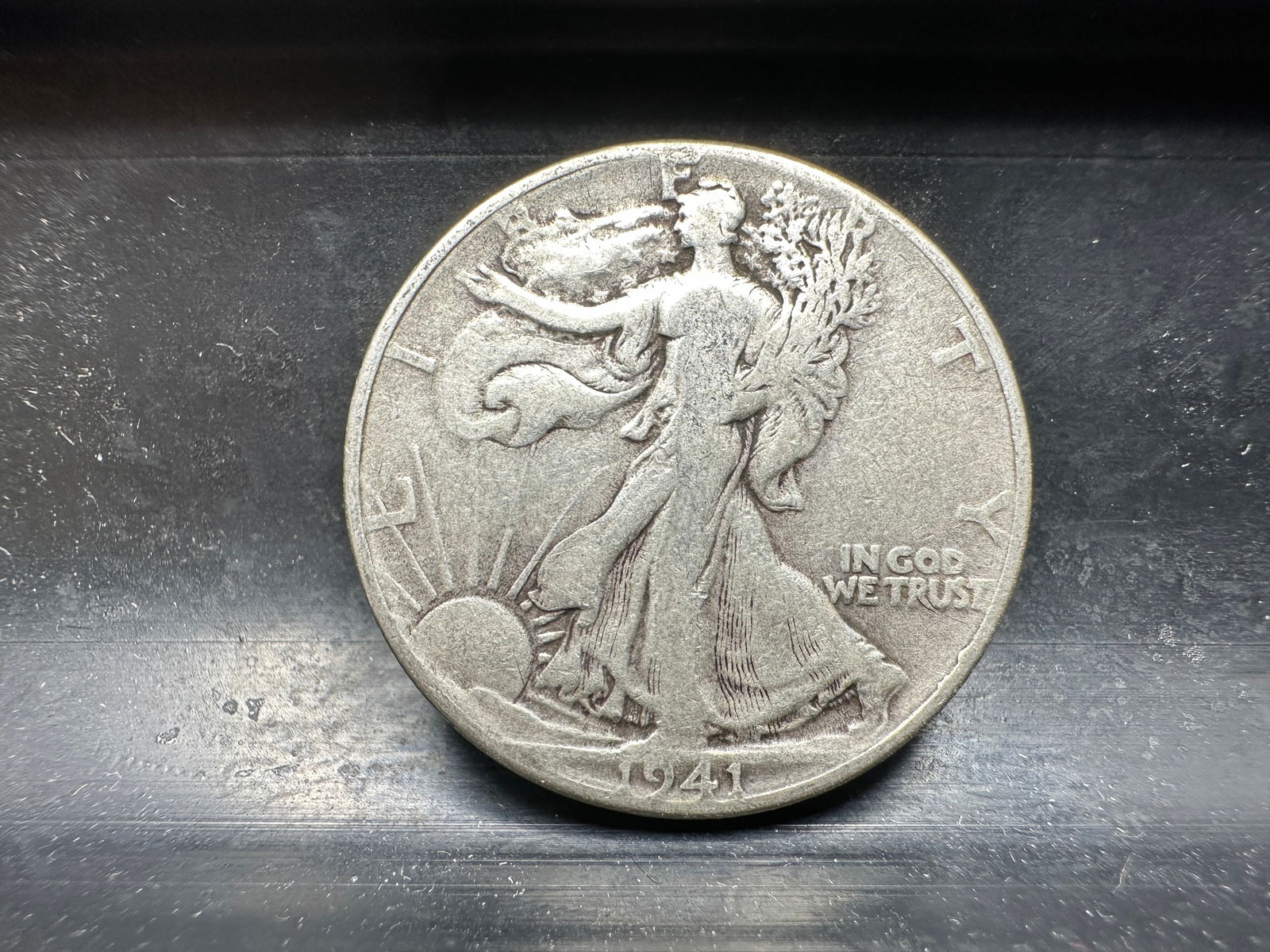 1941 Walking Liberty Silver Half Dollar - 90% Silver (1 of 2)