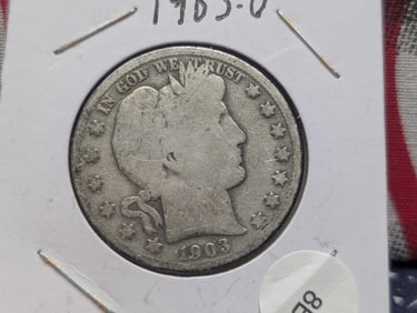 1903-O Barber Half Dollar