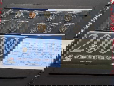 2000-P U.S. Mint Uncirculated Set w/State Quarters In OGP w/COA