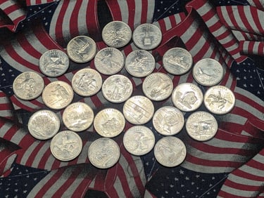 (25) Various "D" Mint Mark State Quarters