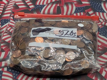 Approx. 5-Lbs Mixed Date Lincoln Cents