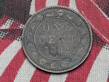 1882-H Canada Large Cent