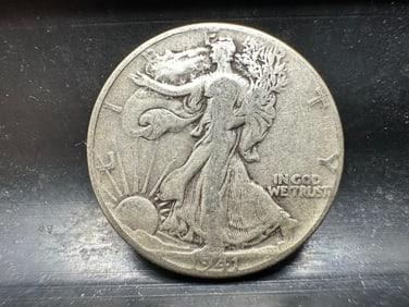 1941 Walking Liberty Silver Half Dollar - 90% Silver