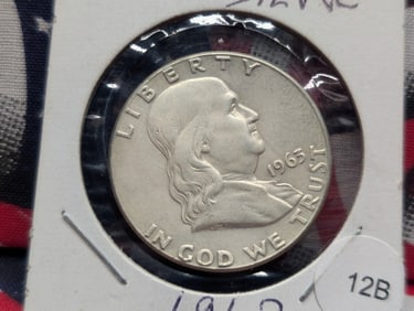 1963-P Franklin Half Dollar