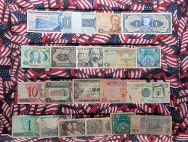 20 - Foreign Bank Notes. Circulated.