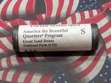2014-S America the Beautiful Great Sand Dunes National Park Quarters Roll