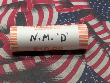 2008 D New Mexico State Quarters Roll
