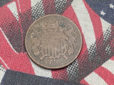 1867 Two Cent Piece - Lower Mintage!
