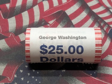 2007 George Washington Presidential Dollars Roll