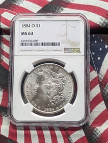 1884-O Morgan Dollar NGC MS 63 6595550-089
