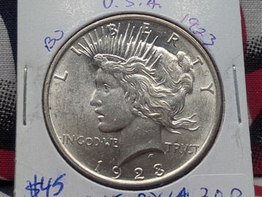 1923 Silver Peace Dollar