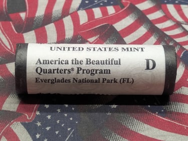 2014-D America the Beautiful Everglades National Park Quarters Roll