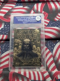 1996 Scoreboard Star Wars "CHEWBACCA" Gem Mint 10 24 kt gold