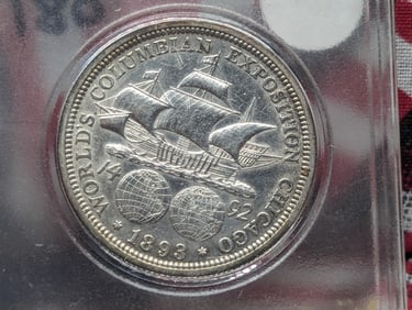 1893-P Columbian Exposition Commemorative Half Dollar