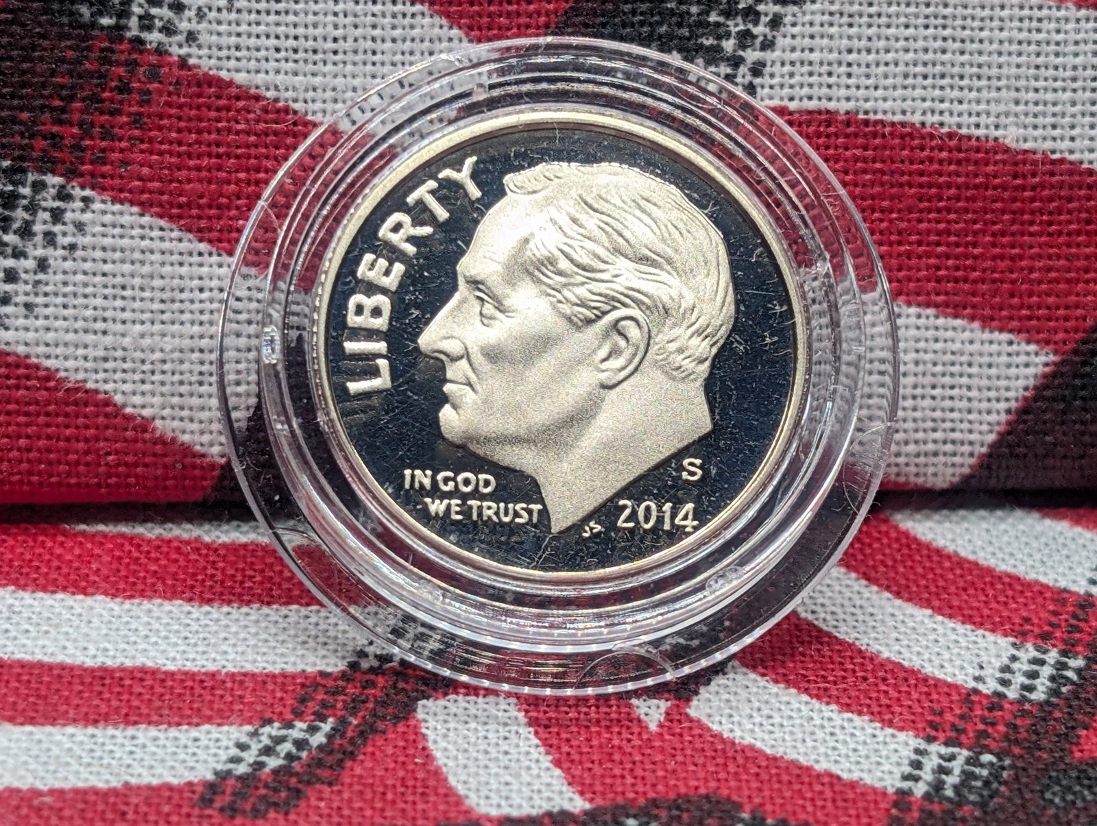 2014-S Roosevelt Dime Proof: 2014-S Roosevelt Dime Proof